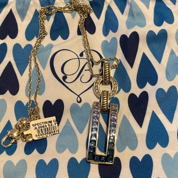 Brighton NWT blue spectrum necklace - Picture 2 of 9